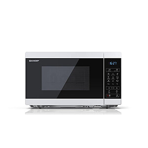 Sharp YC-MG02E-W микроволновая печь Настольная 20 Л 800 Вт Синий, Белый