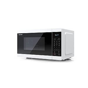 Sharp YC-MG02E-W микроволновая печь Настольная 20 Л 800 Вт Синий, Белый