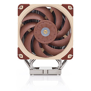 Noctua NH-U12S DX-3647 kompiuterio aušinimo sistema Procesoriaus aušintuvas 12 cm Bežinis, Nikelis, Raudonas