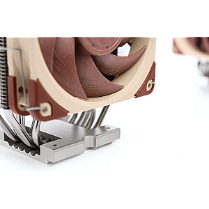 Noctua NH-U12S DX-3647 kompiuterio aušinimo sistema Procesoriaus aušintuvas 12 cm Bežinis, Nikelis, Raudonas