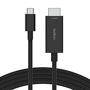 Belkin AVC012bt2MBK 2 m USB Type-C HDMI Melna