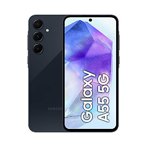 Samsung Galaxy A55 5G 16.8 cm (6.6") hibrīda divsimt SIM Android 14 USB Type-C 8 GB 128 GB 5000 mAh tumši zils