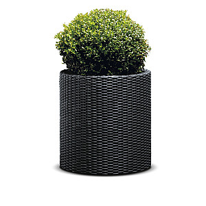 Горшок для цветов Medium Cylinder Planter серый