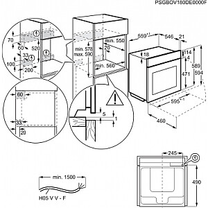 Духовка Electrolux EOE8P39WX