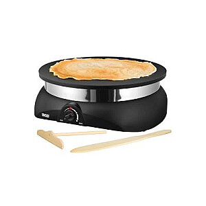 Unold Crepes Maker Profi nerūsējošā tērauda melns Schwarz (48155)