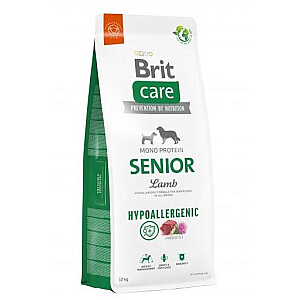 BRIT Care Hipolergēns Senior Aita&Rīsi - sausais barība suņiem - 12 kg