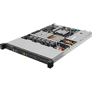 Barebone сервер Asrock 1U4L2E-B650 RPSU на основе AMD B650 Socket AM5 Rack (1U) Серый