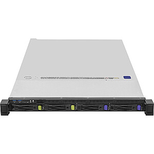 Asrock 1U4L2E-B650 RPSU server barebone AMD B650 Socket AM5 Rack (1U) Pelēks