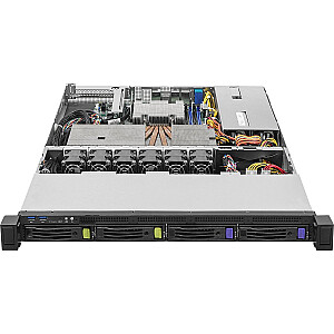 Barebone сервер Asrock 1U4L2E-B650 RPSU на основе AMD B650 Socket AM5 Rack (1U) Серый