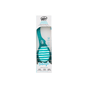 Shower Detangler Teal Glitter 1ks