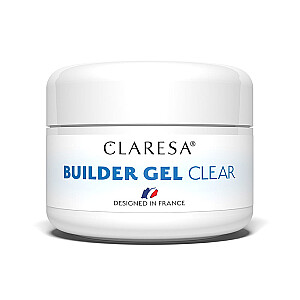 CLARESA Builder Gel žel budējošais uz nagiem Clear 12g