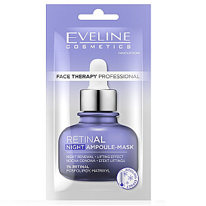 EVELINE Face Therapy Professional Ampoule-Mask maska na noc Retinal 8ml