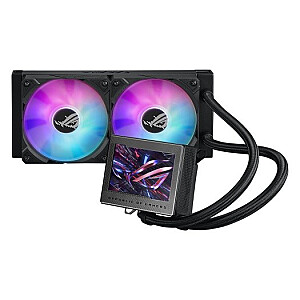 ROG Ryujin III 240 aušinimo sistema 3.5 LCD/2x120mm/ARGB/Juoda