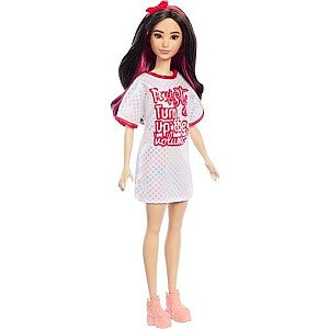 Mattel Fashionistas lėlės suknelė su švytinčiais taškais (HRH12)