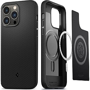 Spigen gadījums Spigen Mag Armor Apple iPhone 14 Pro matēta melnā krāsā