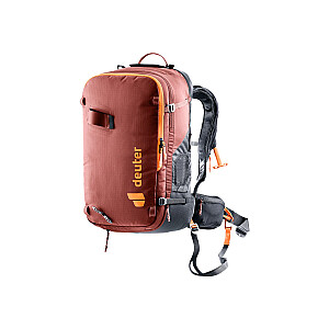 Plecak lawinowy Deuter Alproof 30 SL - redwood/black