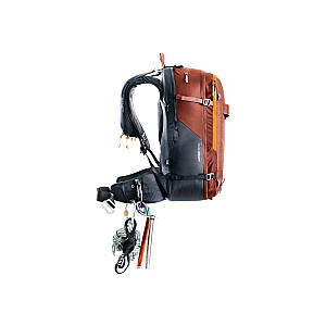 Plecak lawinowy Deuter Alproof 30 SL - redwood/black