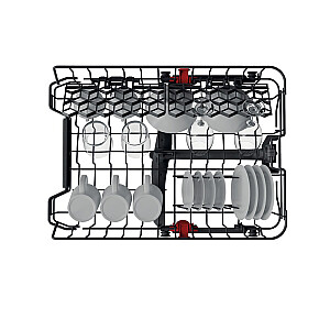 Whirlpool WSIC 3M27 Pilnībā iebūvēta 10 vietu komplektam E