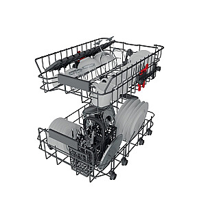 Whirlpool WSIC 3M27 Pilnībā iebūvēta 10 vietu komplektam E