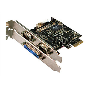 Logilink: 2 последовательных порта (COM), 1 параллельный (LPT) разъем PCIe