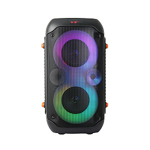 Esperanza EP156 BT FM LED RGB KARAOKE skaļrunis melns 20W