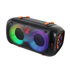 Esperanza EP156 BT FM LED RGB KARAOKE skaļrunis melns 20W