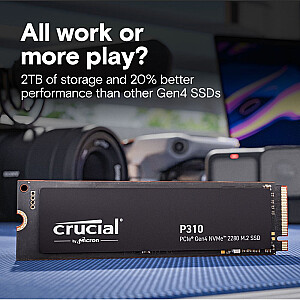 Crucial P310 M.2 PCI-e 4.0 NVMe 500 ГБ