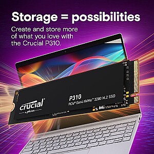 Crucial P310 M.2 PCI-e 4.0 NVMe 500 ГБ