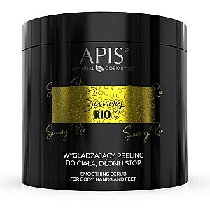 APIS Sunny Rio wygładzający peeling do ciała, dłoni i stóp 700g