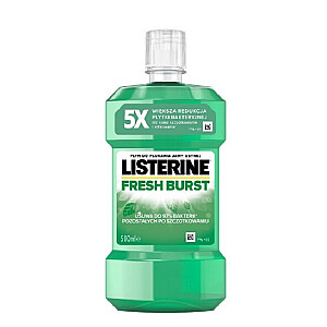 LISTERINE Mouthwash Fresh Burst płyn do płukania jamy ustnej 500ml