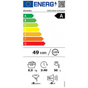 Veļas mašīna Electrolux EW6F2492E