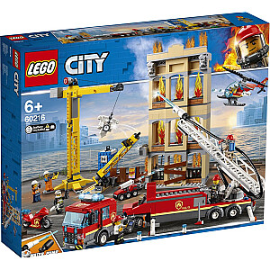 LEGO City ugunsdzēsības dienests pilsētas centrā (60216)