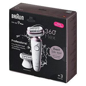 Braun elektriskais epilators Silk-épil 9 Flex SES9-030 3D