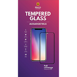 Mocco Full Face / Full Glue Tempered Glass Aizsargstikls Pilnam Ekrānam Apple iPhone 11 Pro Melns