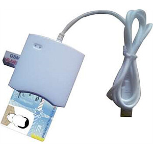 СЧИТЫВАТЕЛЬ СМАРТ-КАРТ Transcend USB PC / SC N68 Белый