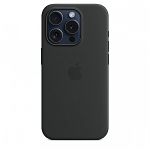 Apple iPhone 15 Pro Silicone Case with MagSafe black