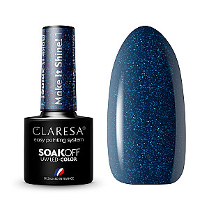 CLARESA Soak Off UV/LED Make It Shine lakier hybrydowy 1 5g