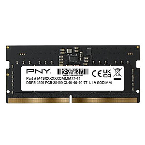 Atmiņa portatīvajam datoram 16GB DDR5 SODIMM 4800 MN16GSD54800-BLK