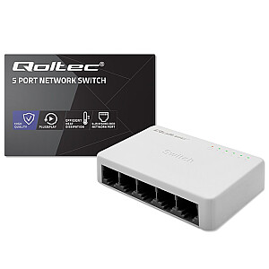 SWITCH tīkla slēdzis 5 x RJ45 porti | 100Mbps | Ātrā Ethernet | LAN