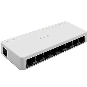 SWITCH tīklu slēdzis 8 x RJ45 ports | 100Mbps | Ātrais Ethernet | LAN