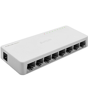 SWITCH tīkla slēdzis 8 x RJ45 ports | 1000Mbps | Ātrais Ethernet | LAN