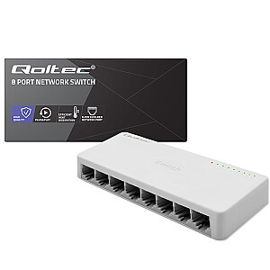 SWITCH tīkla slēdzis 8 x RJ45 ports | 1000Mbps | Ātrais Ethernet | LAN