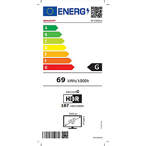 Sharp 55EQ3EA 55" (139cm) Quantum Dot, Harman/Kardon