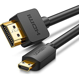 Ugreen HDMI Micro - Micro HDMI kabelis 1m melns (30148)