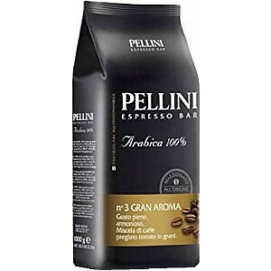 Pellini Gran Aroma kavos pupelės 1 kg