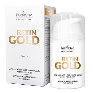 FARMONA PROFESSIONAL Retin Gold liftingująco-rozświetlający krem pod oczy 50ml