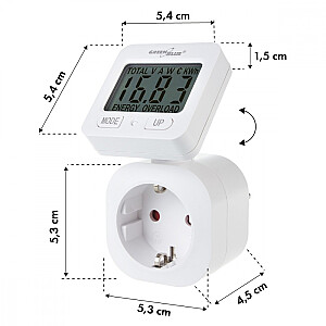 Energijos skaitiklis GB615 E vatmetras