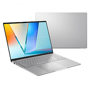 ASUS Vivobook S 16 OLED M5606WA-MX050W — Ryzen AI 9 HX 365 | 16 дюймов | 3,2 тыс. | 120 Гц | 32 ГБ | 1 ГБ | Win11 | Серебряный | AI