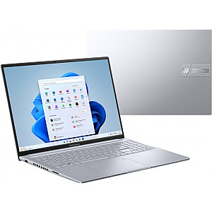 ASUS Vivobook 16X K3605ZF-RP516W - i5-12500H | 16" | 144Hz | 16GB | 512GB | W11Home | RTX 2050 | Sudrabs