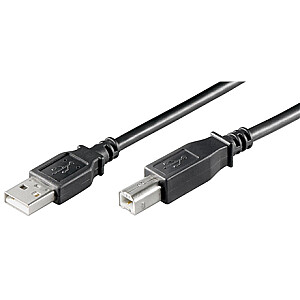 Goobay USB 2.0 Hi-Speed кабель USB 2.0 папа (тип A), USB 2.0 папа (тип B), 3 м, черный